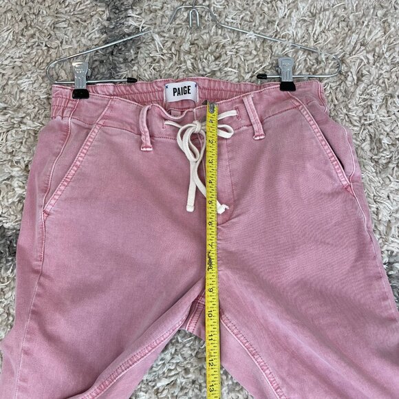 PAIGE JEANS Christy Joggers - Drawstring Pants with Elastic Waist - Size 26 - Picture 11 of 15